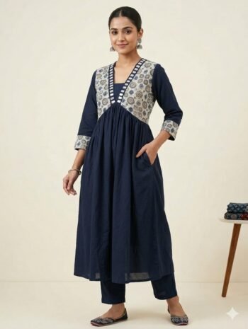 Cotton Alia Cut Kurti