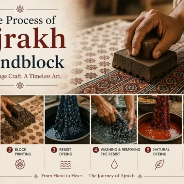 Authentic Handblock Ajrakh vs. Fake Screen Print: 5 Artisan Secrets