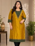 Mirror Work Ajrakh Kurti