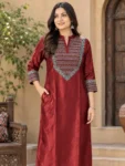 Mashru Silk Kurti