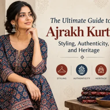 Authentic Handblock Ajrakh vs. Fake Screen Print: 5 Artisan Secrets