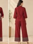 cotton-co-ord-set-red