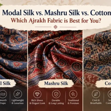 Authentic Handblock Ajrakh vs. Fake Screen Print: 5 Artisan Secrets